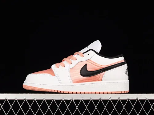 All categories Air Jordan Jordan series basketball shoes Air Jordan 1 Low G version pure original Air Jordan 1 Low AJ1 Joe 1 white and black powder low-top cultural leisure sports sneakers DM8960-801